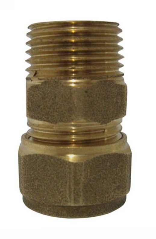 ONDA MALE STRAIGHT (SOCK DRAT LUAR) 16MM X 1/2 INCH