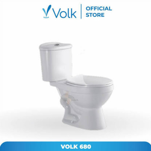 VOLK 680 TWO PIECE TOILET WHITE AS 30CM