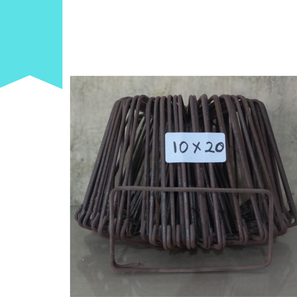 RING BESI 10X20 BESAR BIJIAN (COKLAT)