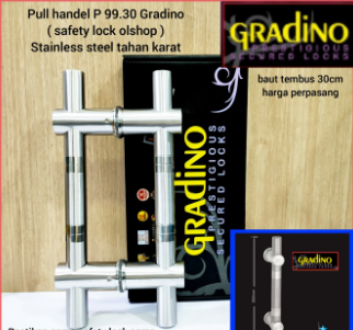 GRADINO HANDLE P.99.30 US32+US32D (DSC)