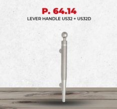 SOLID HANDLE P.64.14 US32+US32D (DSC)