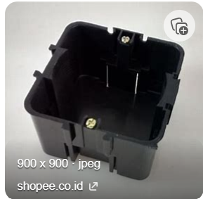 AR IMBODUS MANGKOK KOTAK HITAM