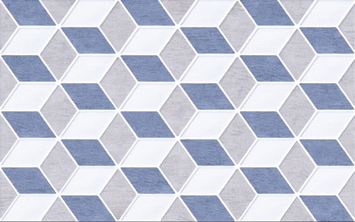 PLATINUM BEATRIX BLUE EMBOSSED KW A 25X40 (A)