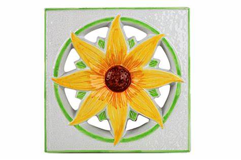TRISENSA LOSTER KERAMIK RO-66C DAISY YELLOW 30X30 (DSC)