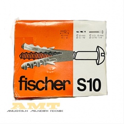 [MF060201041423] FISHER BKS S10+SEKRUP (10 PCS)