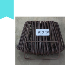 [BM010209036281] RING BESI 10X20 BESAR BIJIAN (COKLAT)