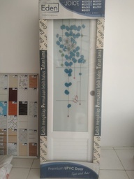 [DD020201035470] EDEN PINTU UPVC G3010 PUTIH HANDLE KIRI (DSC)