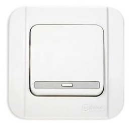 [EE030111024953] BROCO G161-55S (B) SAKLAR ENGKEL SNOW WHITE (PACK)