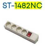 [EE030114035923] UTICON ST-1482NC (B) STOP KONTAK 4 LB + SAKLAR (DSC) 