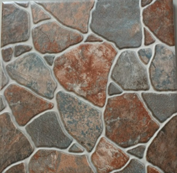 [FC040208016857] ARWANA 1816 GREY RUSTIC KW 1 40X40 (DSC)