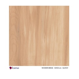 [FC040209026910] ICARUS WOODEN BEIGE KW 1 50X50