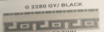 [FF040303036034] LIST KERAMIK 2280 BLACK/GREY 8X25