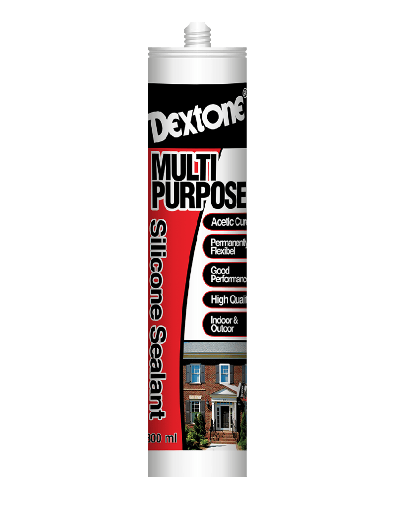 DEXTONE SILICONE SEALANT MULTIPURPOSE ABU-ABU BOTOL (A)