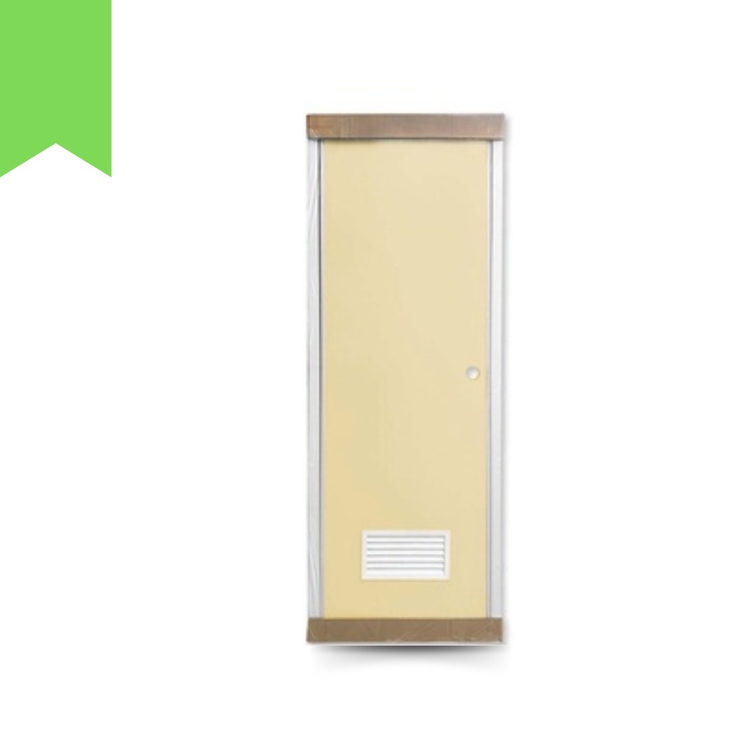 FOCUS/MILPO PINTU PVC CREAM TEBAL KUSEN  9 CM