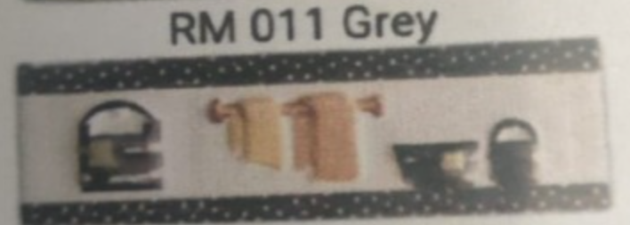 IKAS LIST KERAMIK 01 GREY 8x25