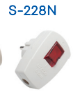 [EE030113025903] UTICON S-228N (B) STEKER + SAKLAR