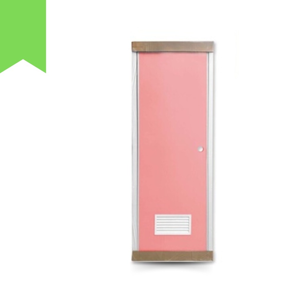 FOCUS/MILPO PINTU PVC PINK TEBAL KUSEN  9 CM