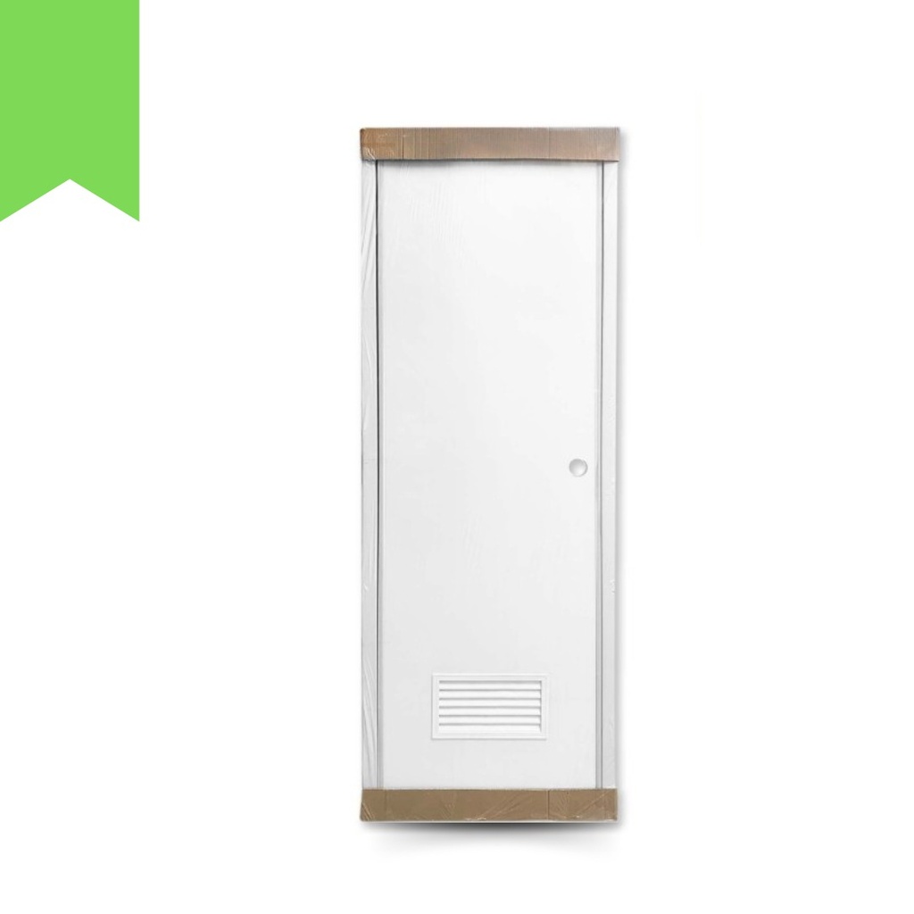 FOCUS/MILPO PINTU PVC PUTIH TEBAL KUSEN  9 CM